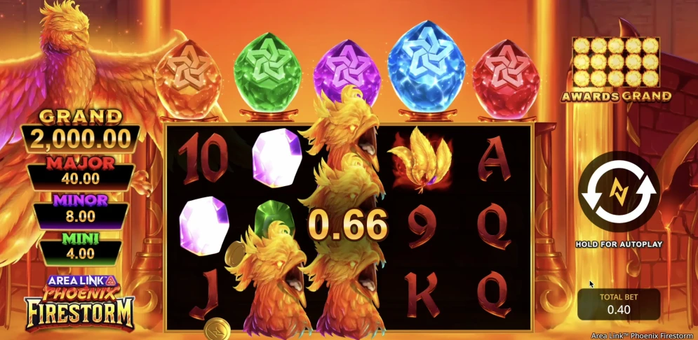 Area Link Phoenix Firestorm Slot
