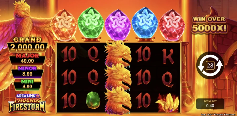 Area Link Phoenix Firestorm Slot
